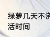 绿萝几天不浇水会死 不浇水的绿萝成活时间